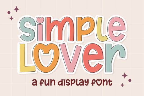 Simple Lover Font